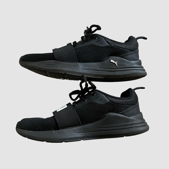 Puma Kid's Sneakers Black-Size 3C - Picture 3 of 9